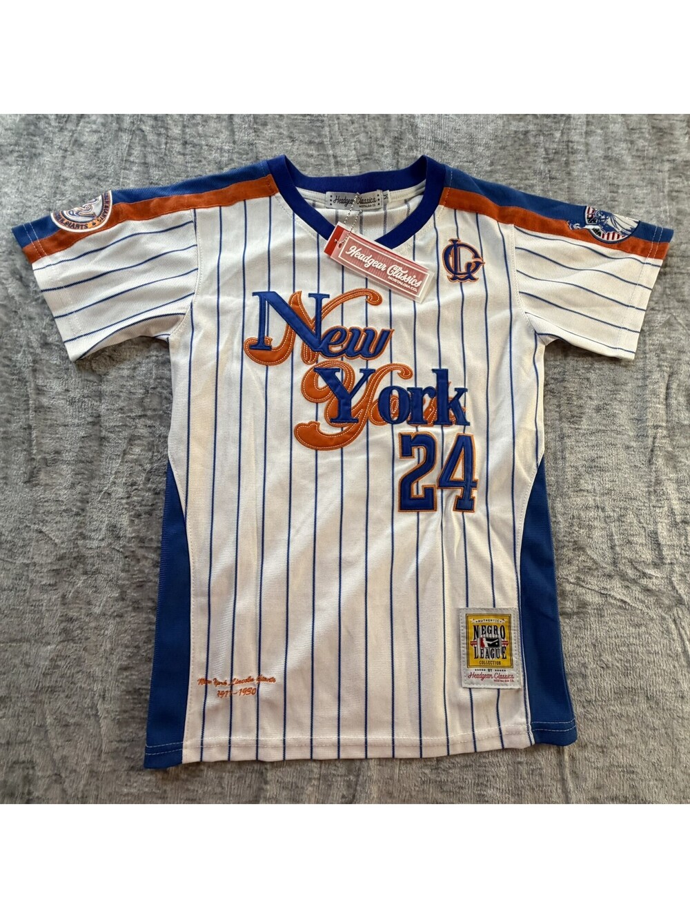 Headgear Classics New York Lincoln Giants Negro League Baseball Jersey Youth M